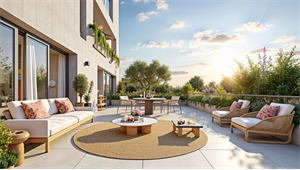 t3 à la vente -   95190  GOUSSAINVILLE, surface 57 m2 vente t3 - UBI480817763